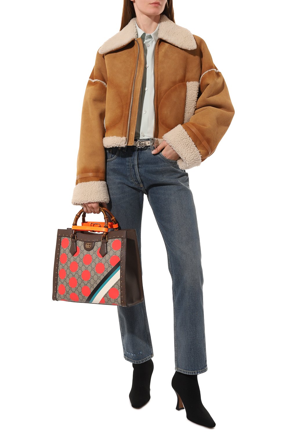 Сумка-тоут diana medium GUCCI, арт. 678842 UQHKG, фото 7