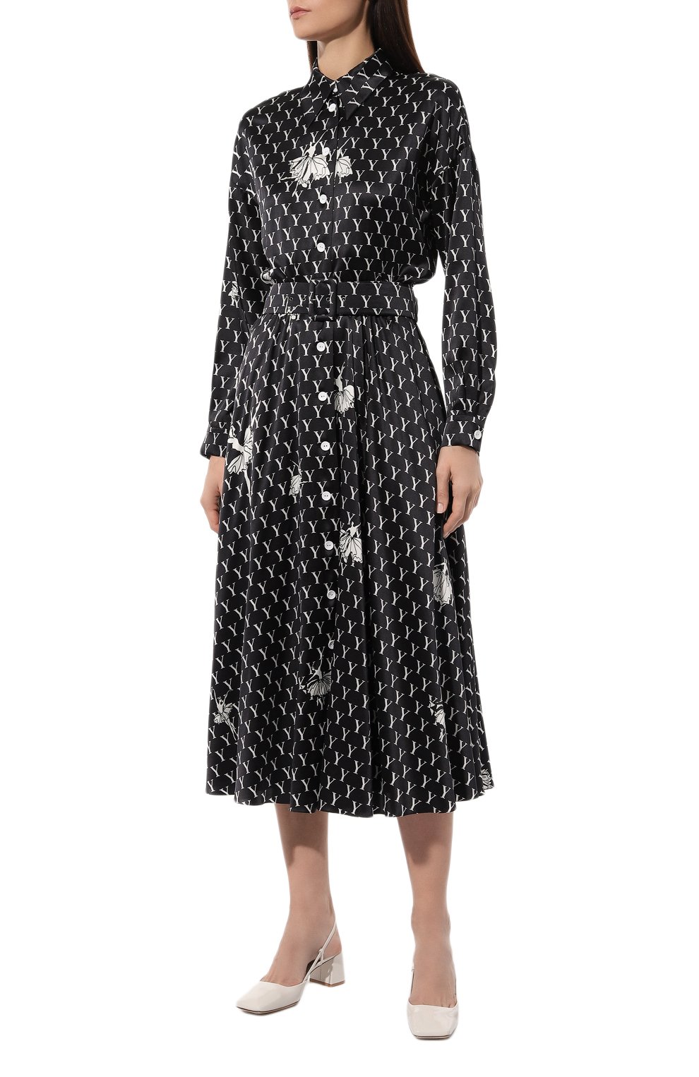 Шелковое платье YANINA, арт. T-2495B, фото 3