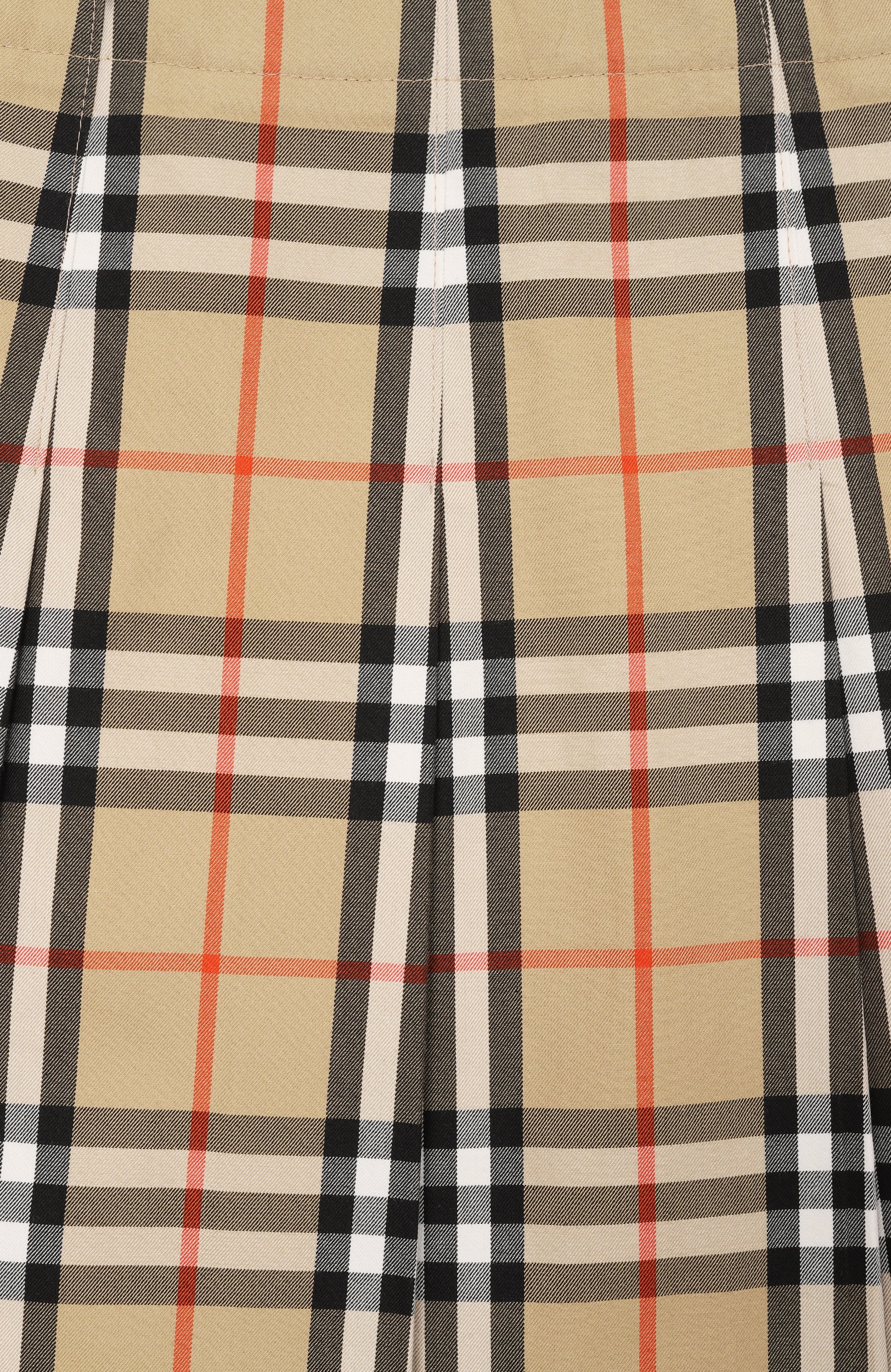 Хлопковая юбка BURBERRY, арт. 8117155, фото 3