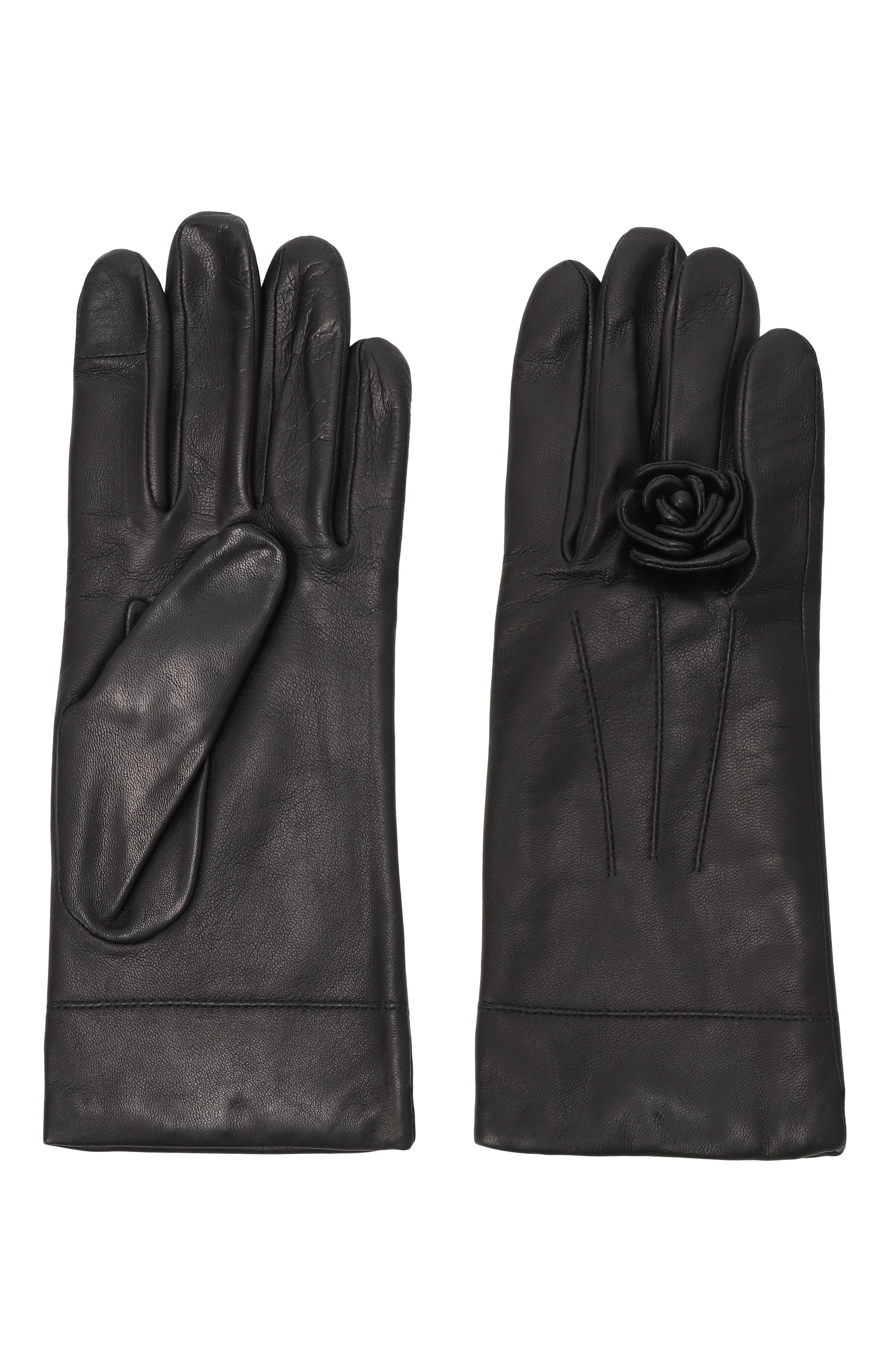 Кожаные перчатки AGNELLE, арт. CAMEABAGUE/A, фото 2