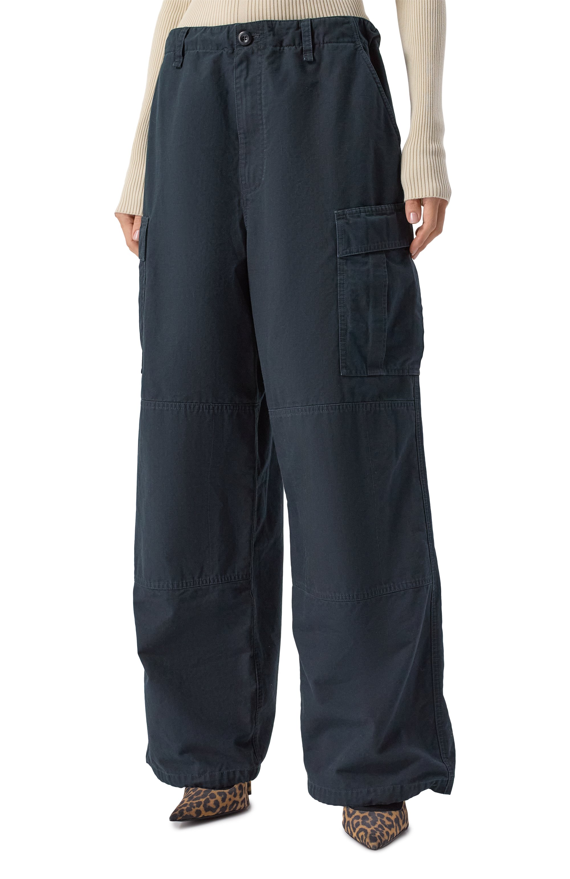 Хлопковые брюки BALENCIAGA, арт. 814571/TQP13, фото 7