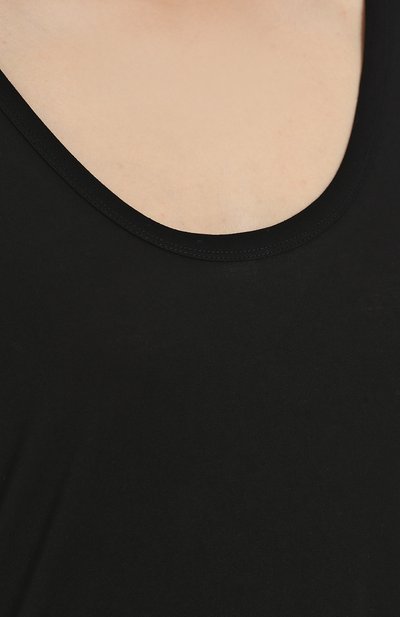 Однотонная футболка с круглым вырезом из вискозы ALEXANDERWANG.T, арт. 4C281004A0, фото 5