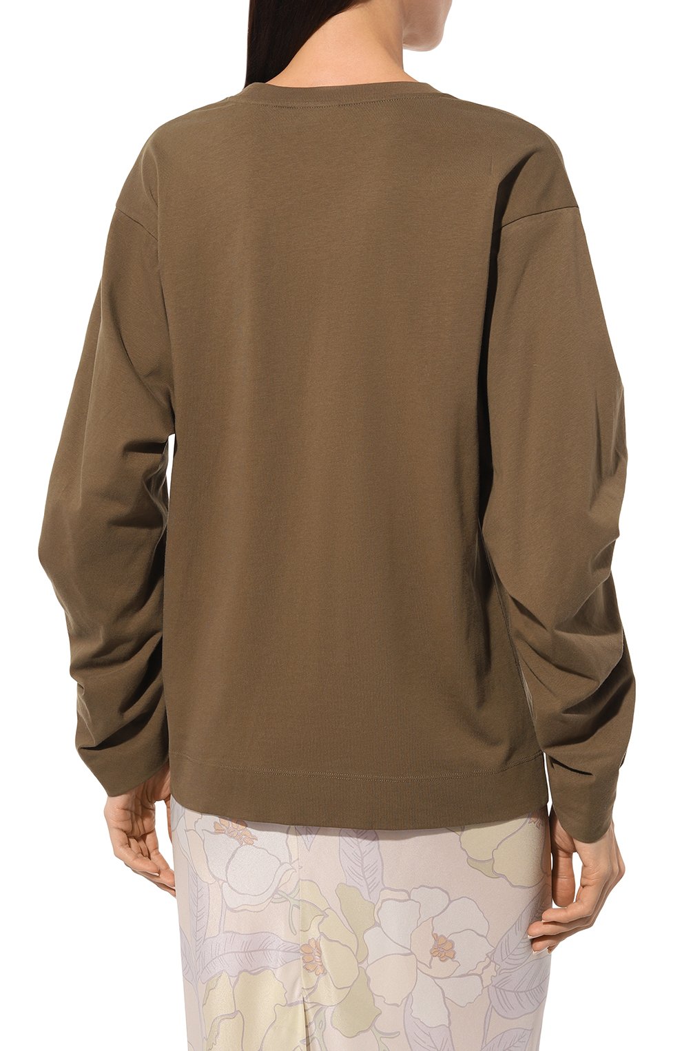 Хлопковый пуловер DRIES VAN NOTEN, арт. 242-011114-9603, фото 4