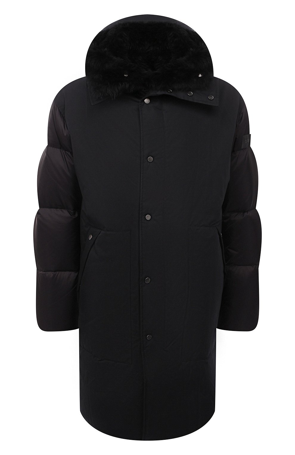 Пуховая парка с меховой подкладкой YVES SALOMON, арт. 22WHM02706M15W, фото 1