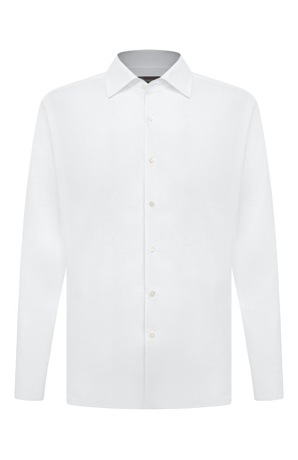 Льняная рубашка COLOMBO белого цвета по цене 65700 руб., арт. CM00375, фото 1 Льняная рубашка COLOMBO, арт. CM00375, фото 1