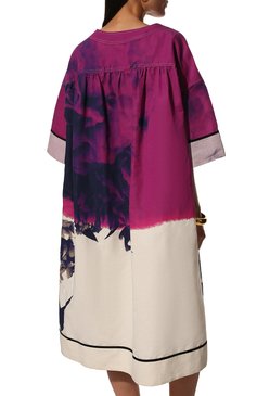 Платье из смеси хлопка и льна DRIES VAN NOTEN, арт. 191-11012-7359, фото 1