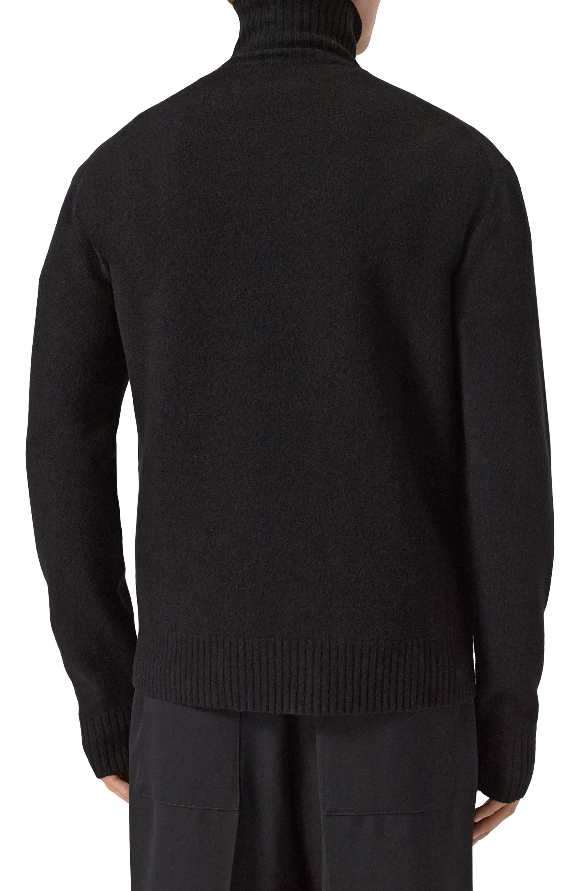 Шерстяной свитер JIL SANDER черного цвета по цене 107000 руб., арт. J22GP0224/J14603, фото 4 Шерстяной свитер JIL SANDER, арт. J22GP0224/J14603, фото 4