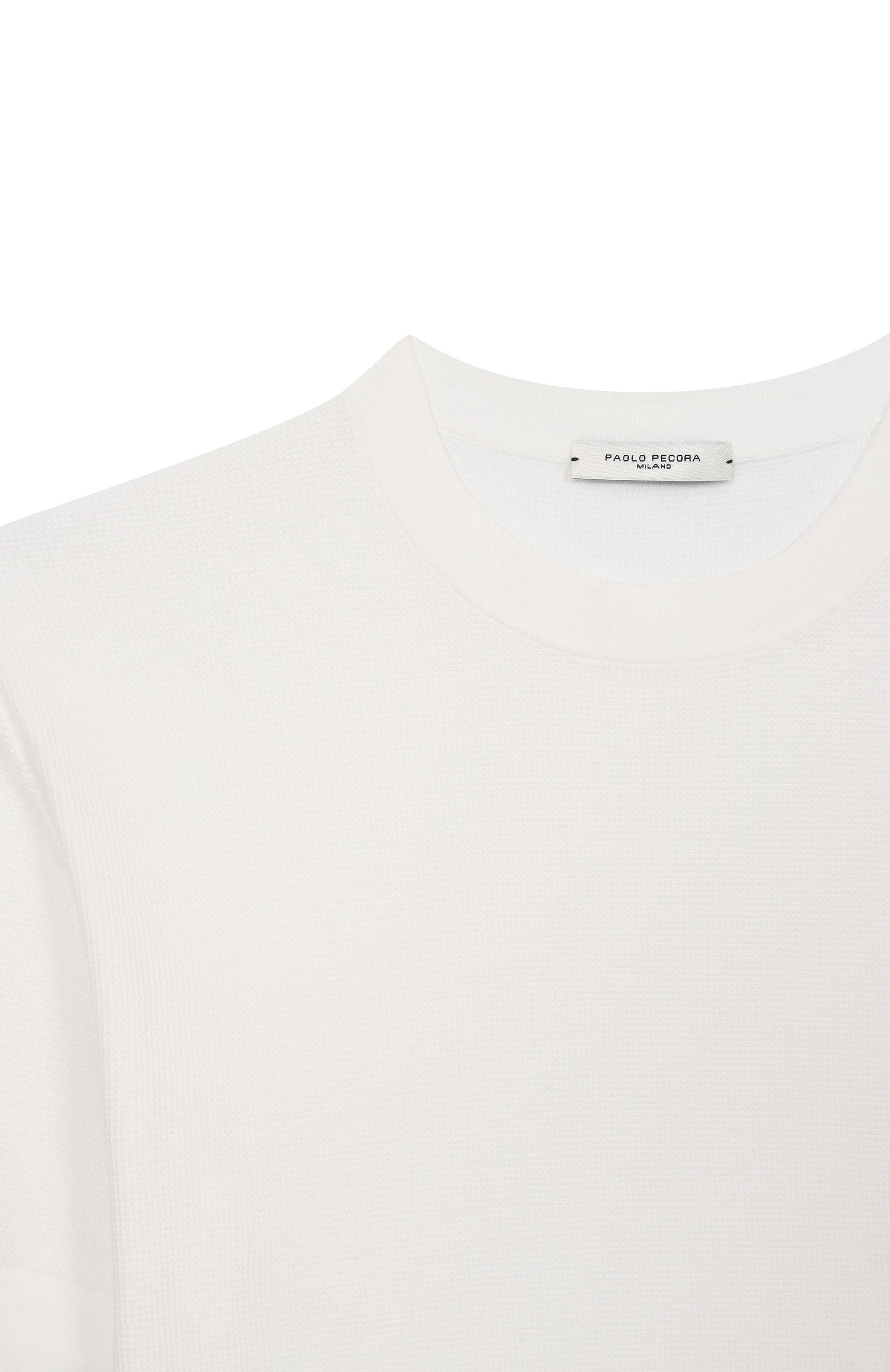 Хлопковый пуловер PAOLO PECORA MILANO, арт. PP4179_001, фото 3