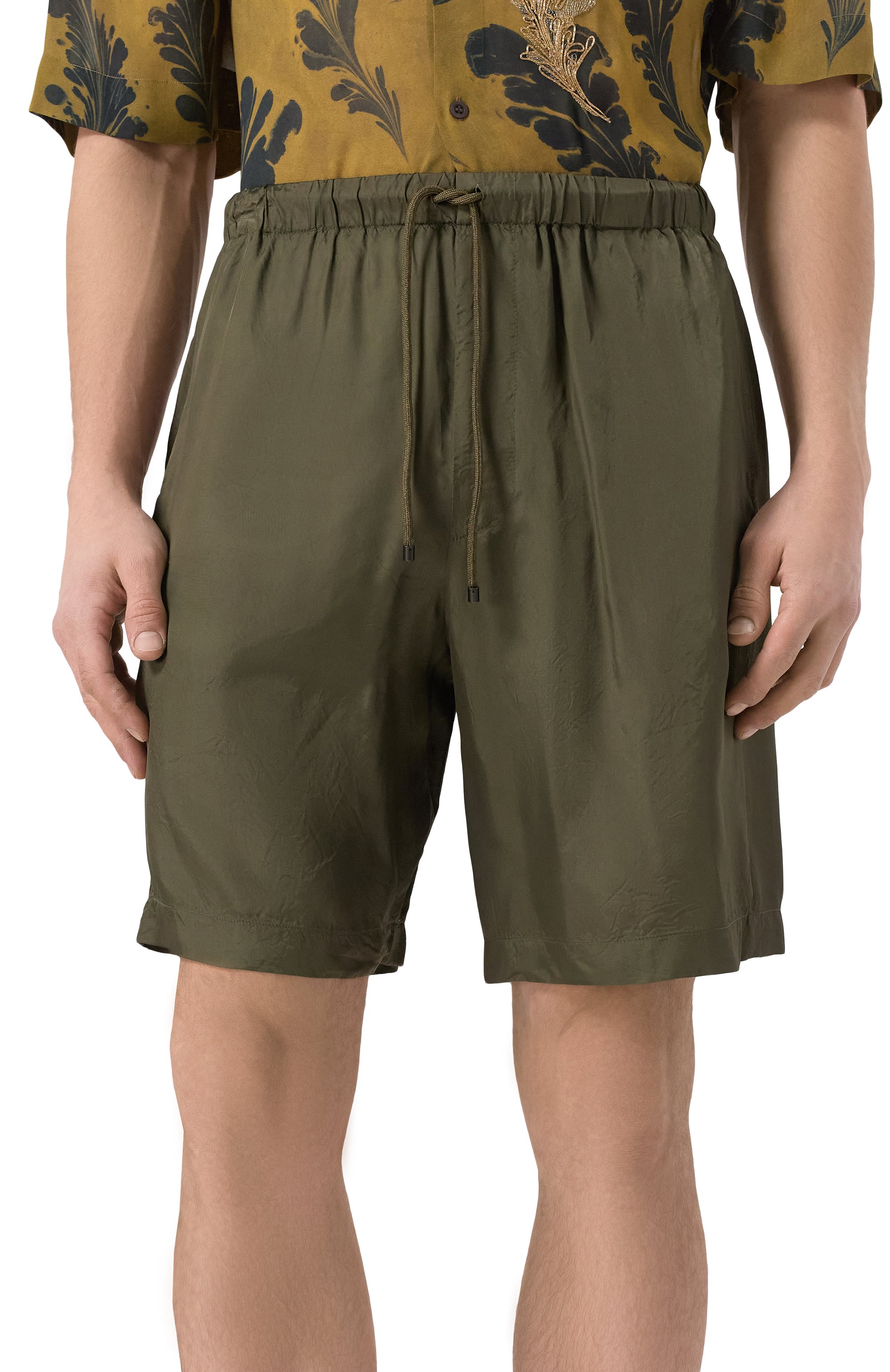 Шорты из вискозы DRIES VAN NOTEN, арт. 251-020931-1427, фото 3