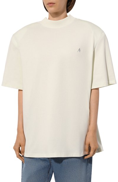 Хлопковая футболка THE ATTICO, арт. 247WCT173/J025, фото 3