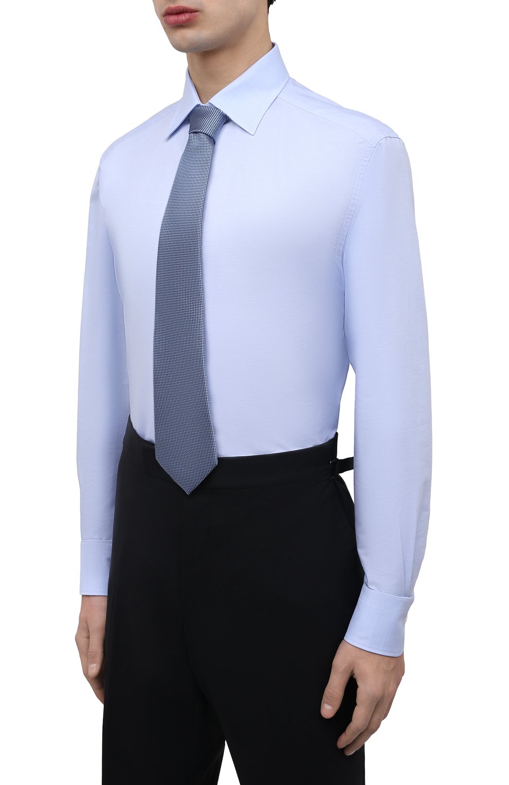 Хлопковая сорочка ZEGNA, арт. 301030/9RS0PA, фото 4