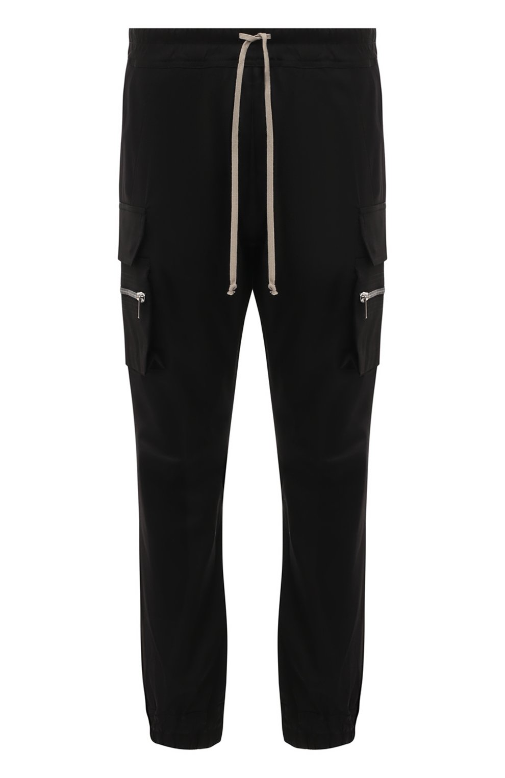 Хлопковые джоггеры RICK OWENS, арт. RU02D6396/TE, фото 1