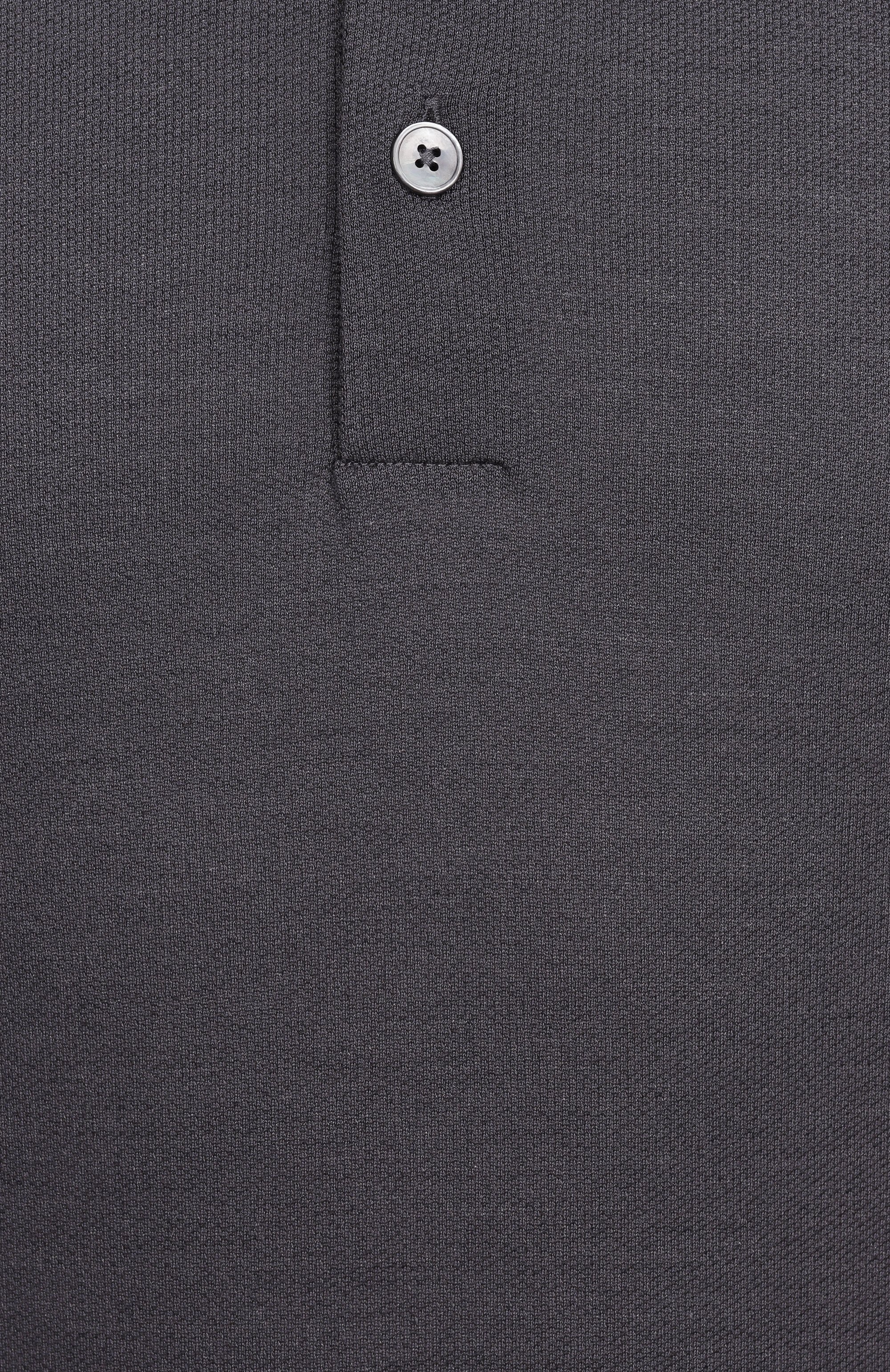 Поло из хлопка и шелка ZEGNA, арт. F786/UF341A9, фото 6