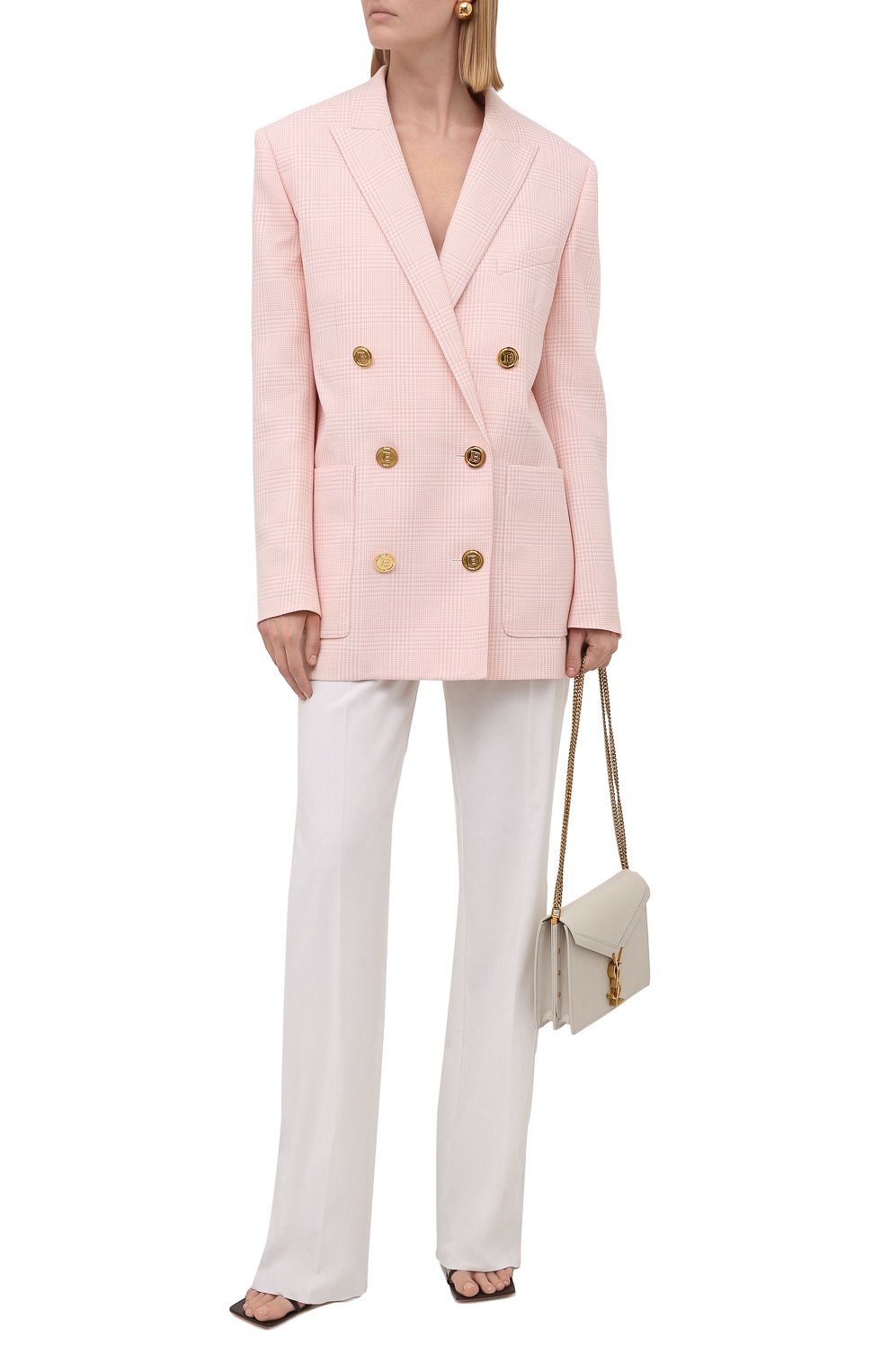 Двубортный жакет BALMAIN, арт. WF1SH010/W131, фото 2