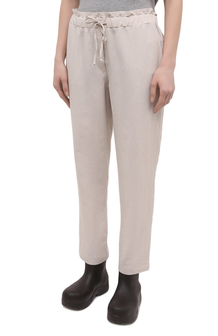 Брюки из вискозы и льна PIETRO BRUNELLI, арт. PN0191/LI0017, фото 3