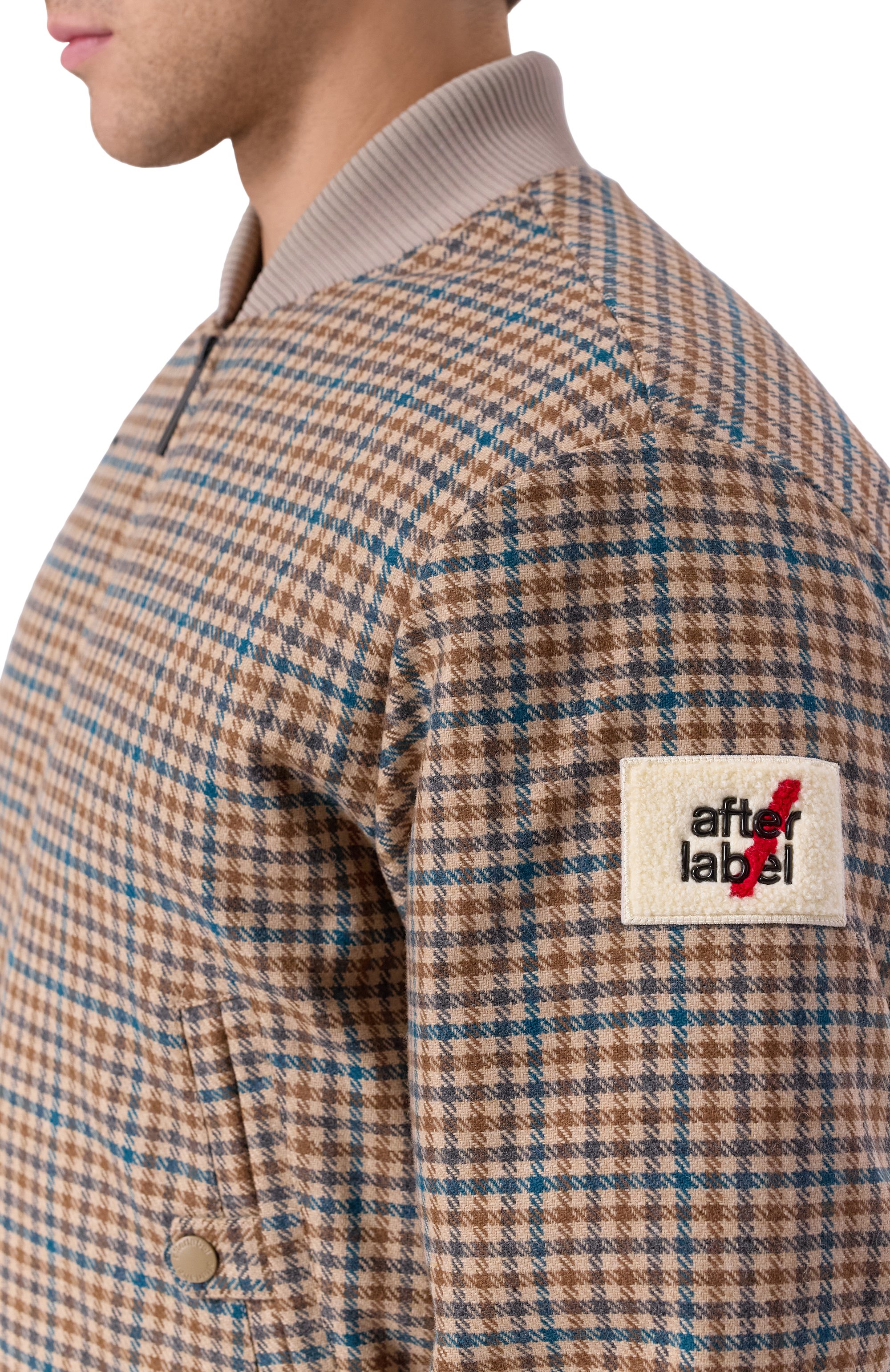 Пуховый бомбер AFTER LABEL, арт. G0RD0N/L107, фото 5