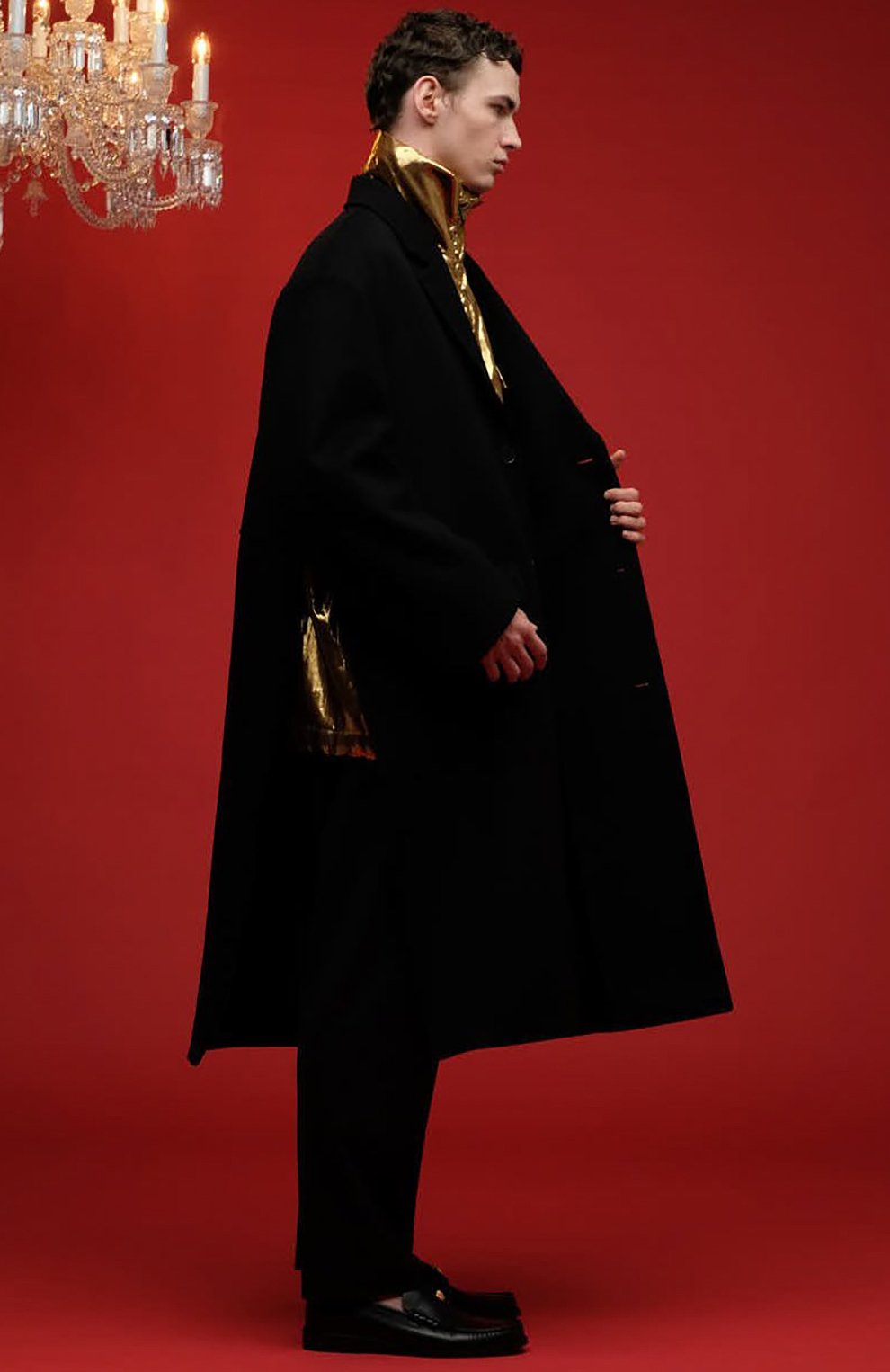 Кожаные лоферы la medusa VERSACE, арт. DSU8528/D4VFC, фото 6