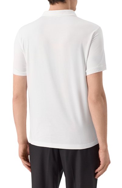 Поло из вискозы GIORGIO ARMANI, арт. 3GSF51/SJP4Z, фото 4