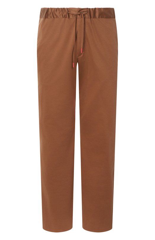 Хлопковые брюки Kiton UPN007H0920007 Коричневый UPN007H0920007