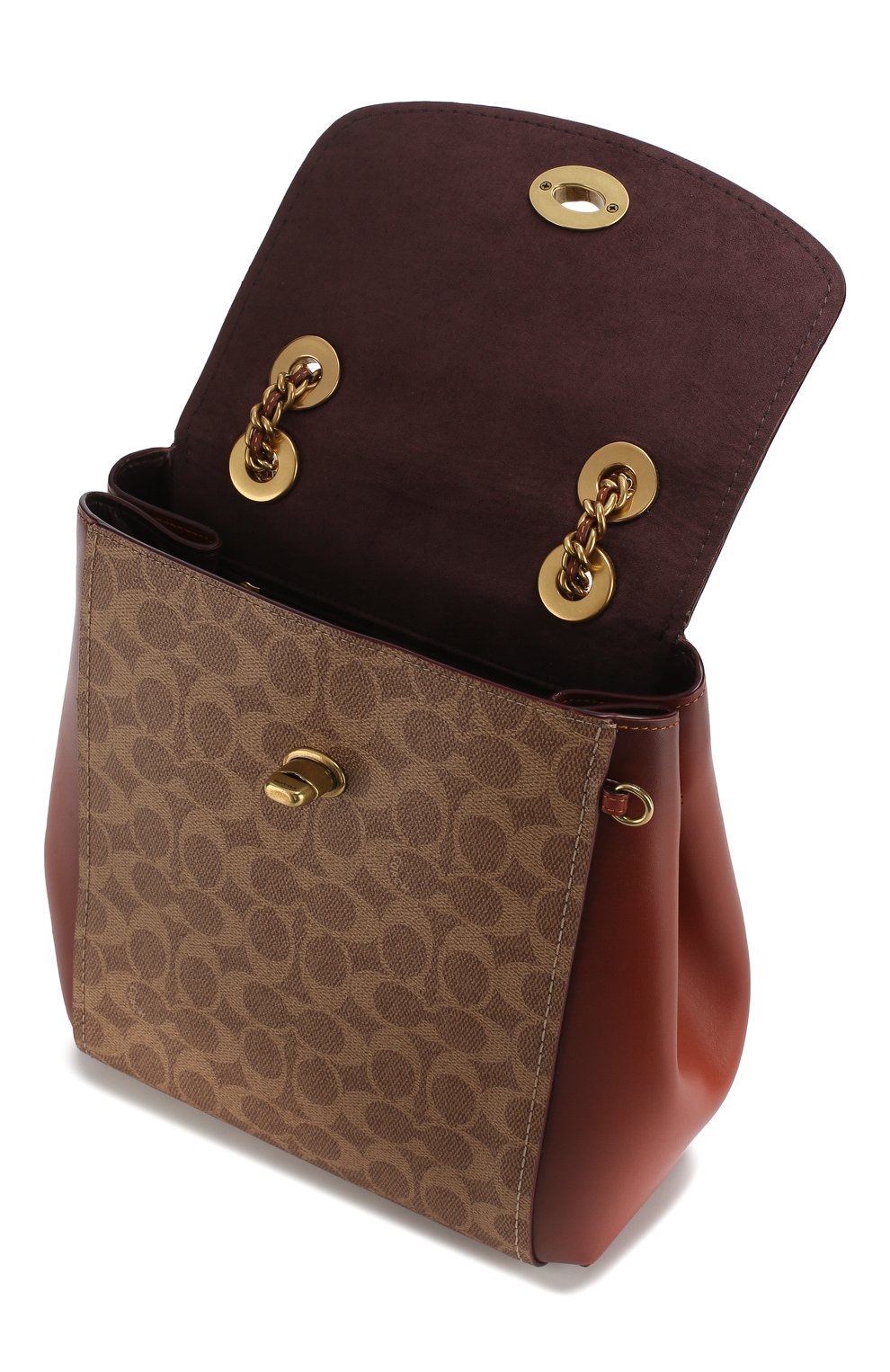 Рюкзак parker COACH коричневого цвета по цене 59400 руб., арт. 38585, фото 4 Рюкзак parker COACH, арт. 38585, фото 4