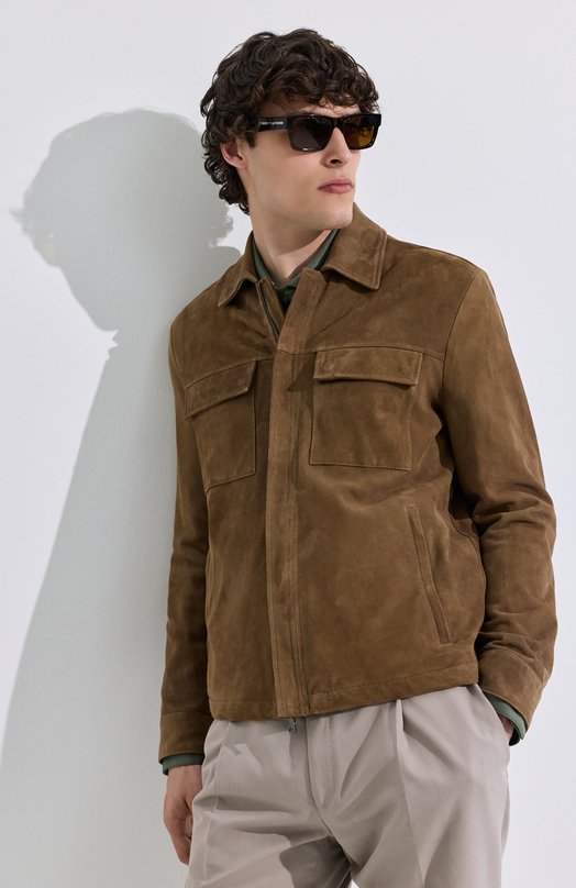 Шерстяная куртка-рубашка MVST M26.CSM.J404/V0074-TECH W00L Зелёный  M26.CSM.J404/V0074-TECH W00L Фото 6