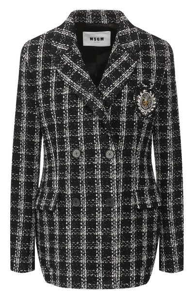 Женский двубортный жакет MSGM, арт. 2741MDG07X 195624
