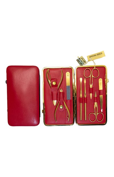 Женского маникюрный набор KIEHL SOLINGEN, арт. 9535 Special Gold FLAMING RED