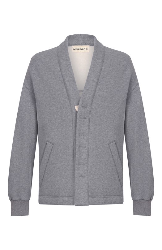 Хлопковая толстовка MORDECAI 26E96MUJ10E Серый 26E96MUJ10E