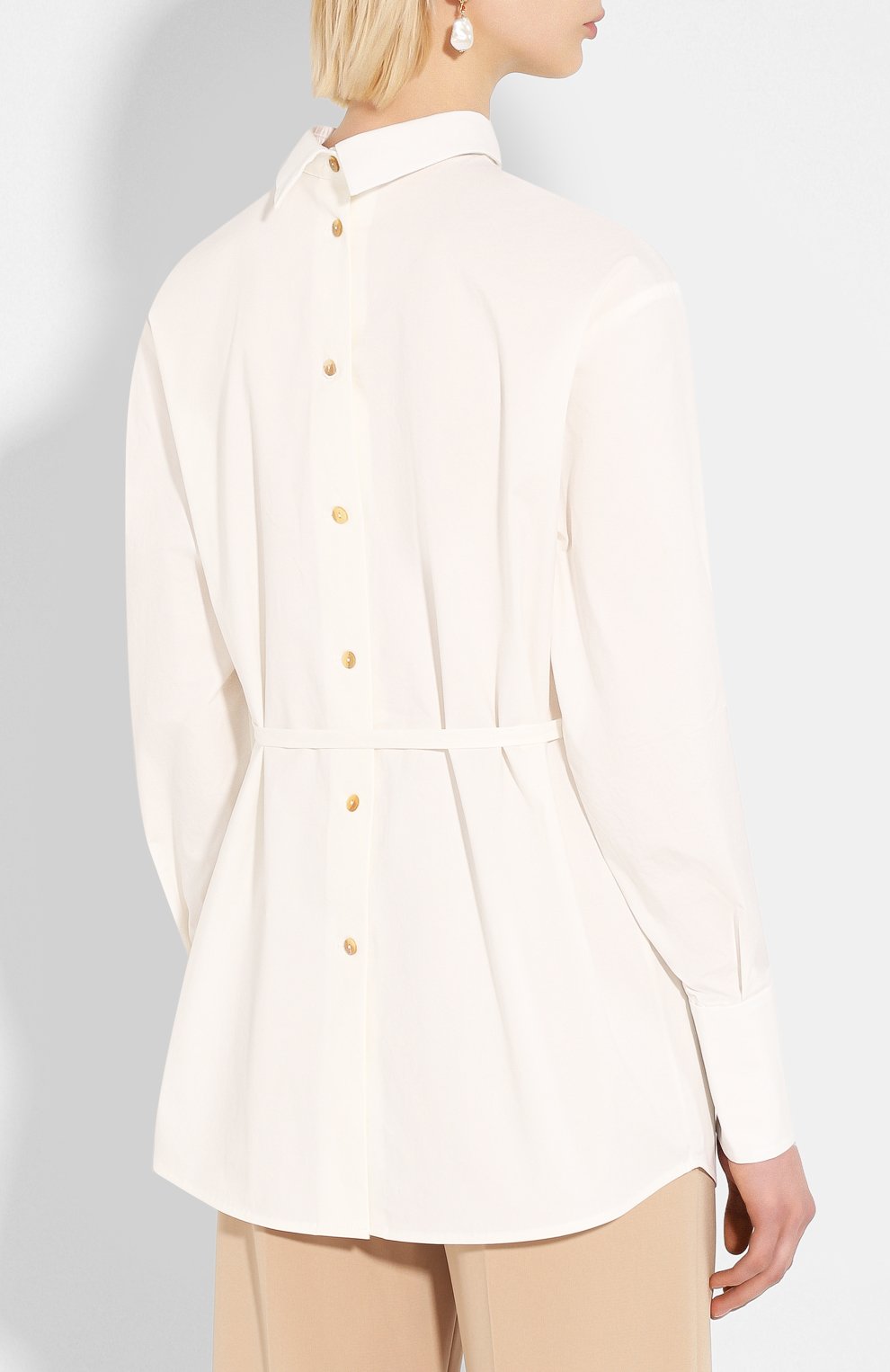 Хлопковая рубашка REJINA PYO, арт. C263/C0TT0N, фото 4