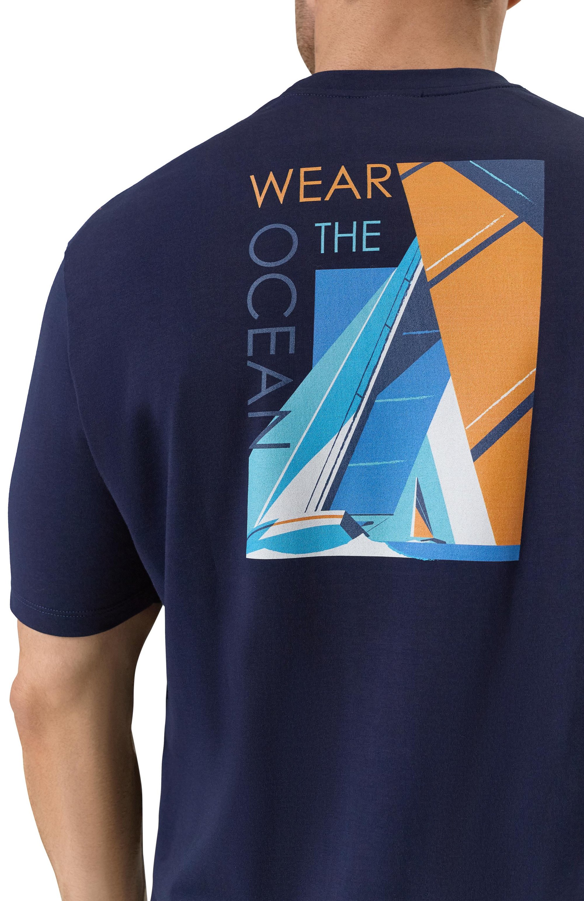 Хлопковая футболка PAUL&SHARK, арт. 25411063/3XL, фото 5