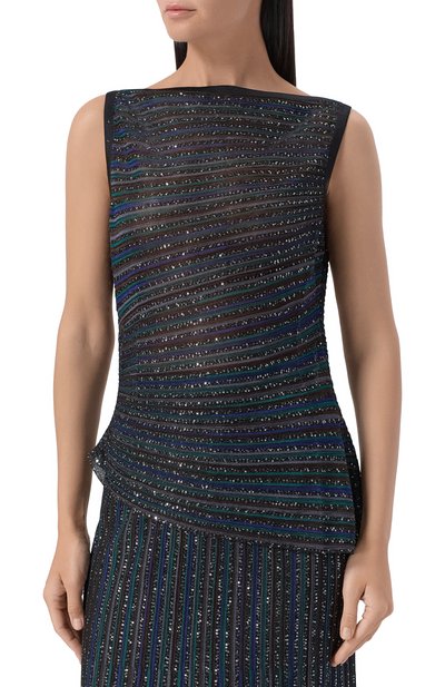 Топ из вискозы MISSONI, арт. DS25WK0H/BK01CL, фото 3
