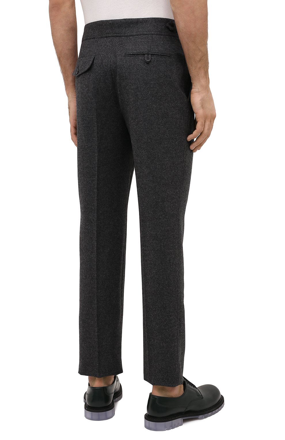 Шерстяные брюки ALEXANDER MCQUEEN, арт. 615223/QPU19, фото 4