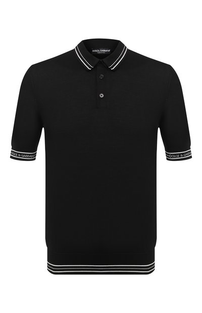 Шелковое поло DOLCE & GABBANA, арт. GXA45T/JASNJ, фото 1