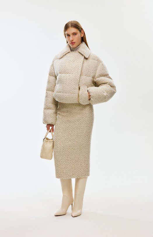 Кожаные полусапоги Gaia 85 Paris Texas PX1503/XVT01 Кремовый  PX1503/XVT01 Фото 7