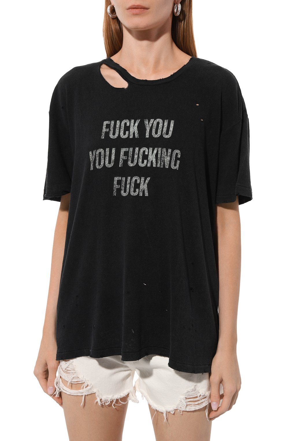 Хлопковая футболка R13, арт. R13W3949-09, фото 3