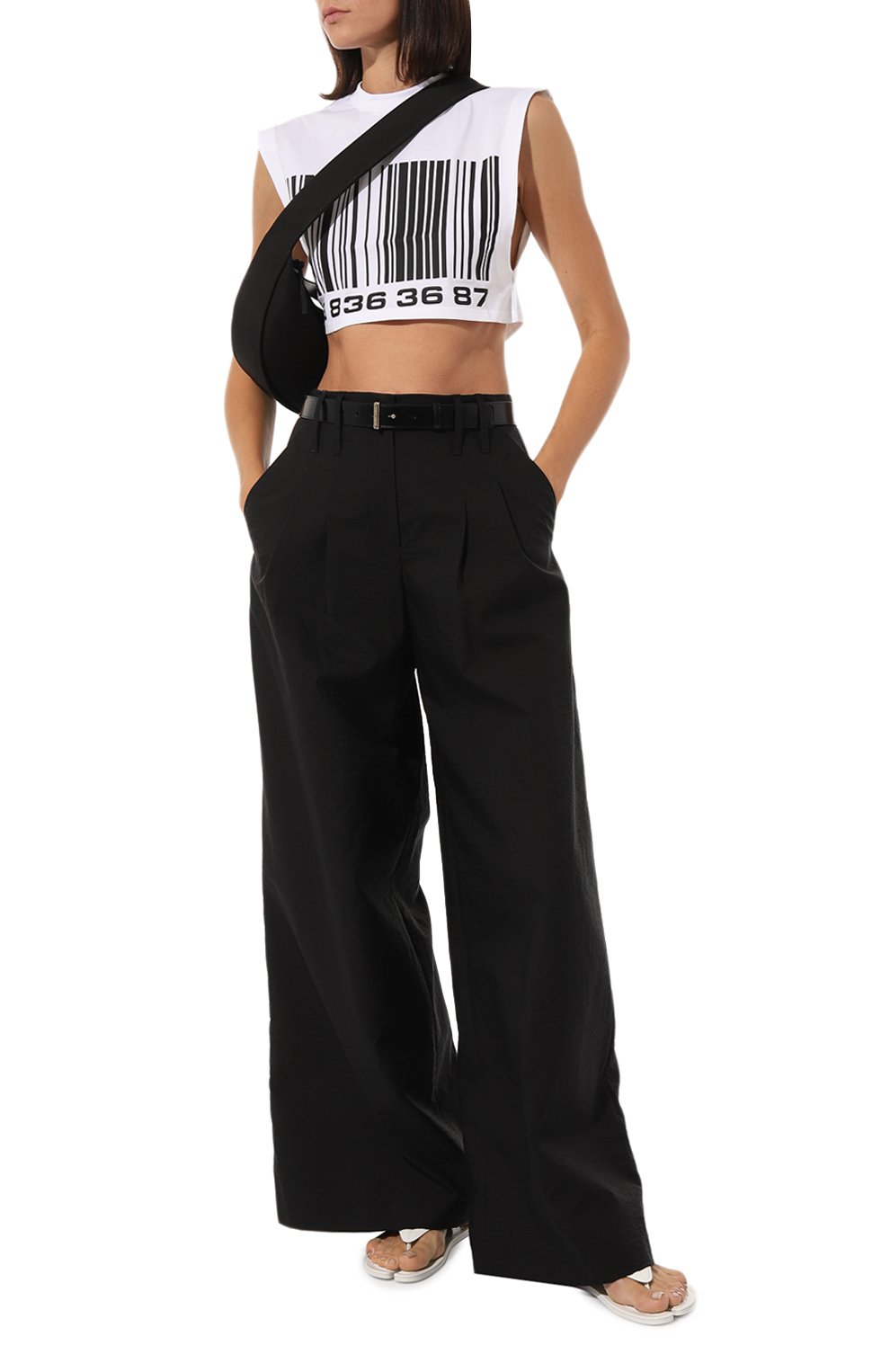 Хлопковая майка VTMNTS, арт. VL18TR300W, фото 2