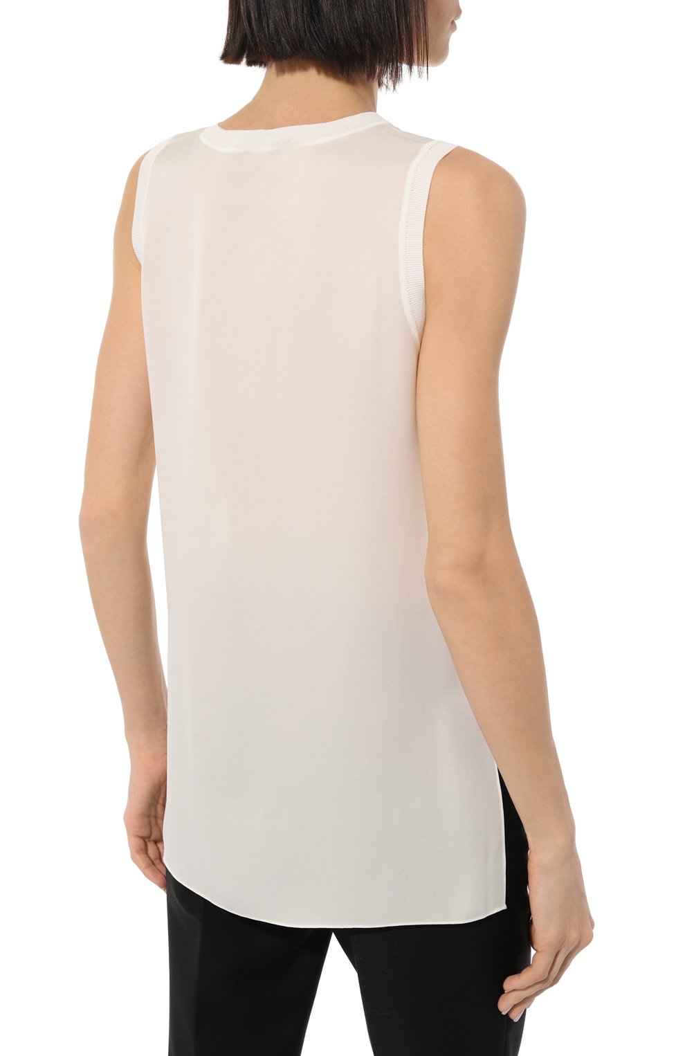 Шелковый топ THEORY, арт. M0502518, фото 4