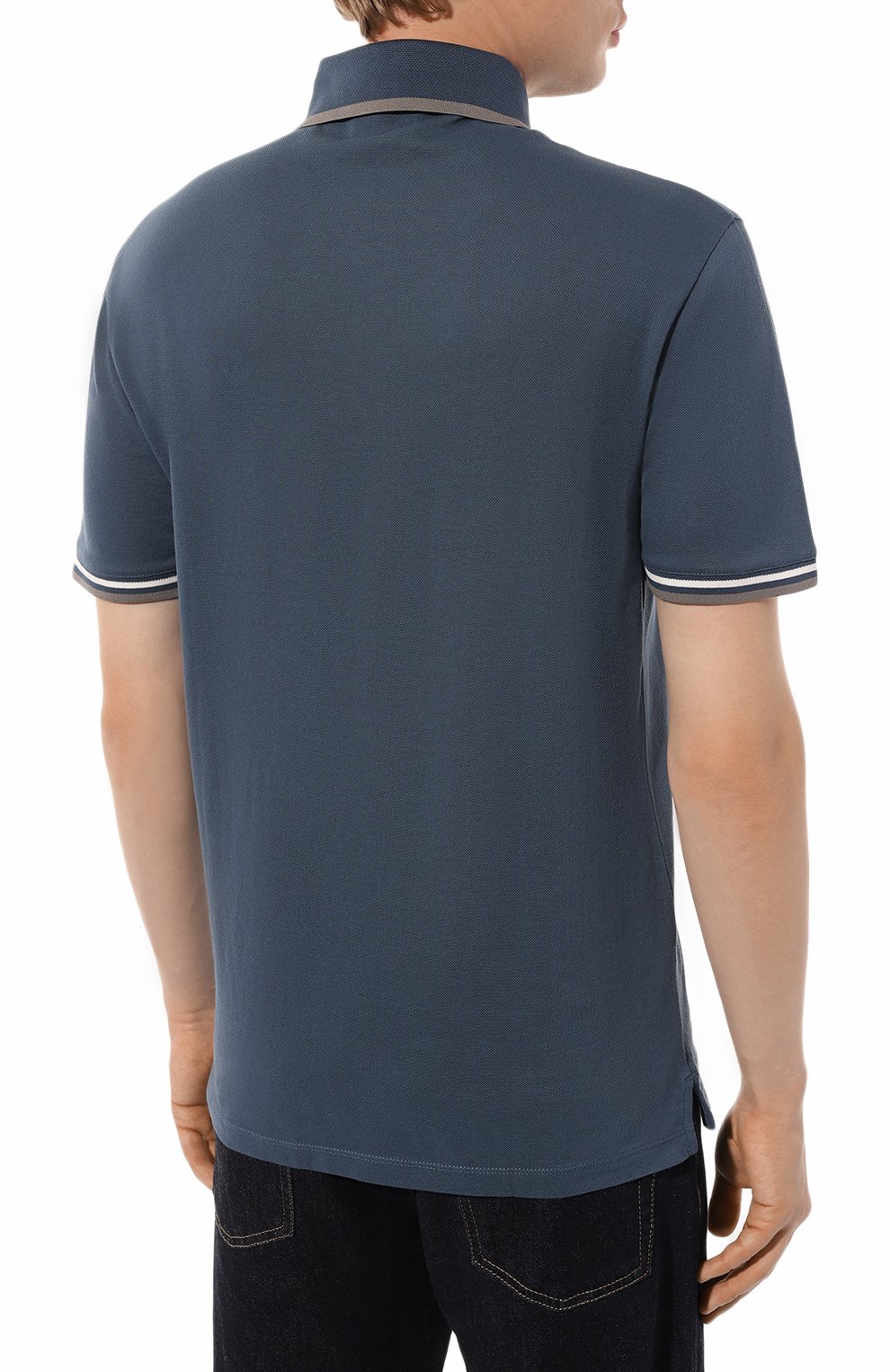 Хлопковое поло EMPORIO ARMANI, арт. 6R1F82/1JTKZ, фото 4