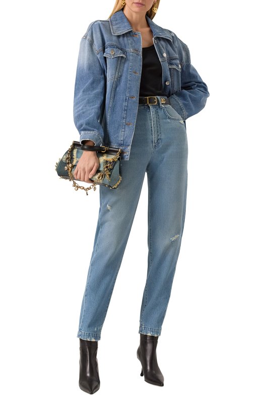 Джинсы Dolce & Gabbana FTBXGD/G8GJ3 Голубой  FTBXGD/G8GJ3 Фото 2