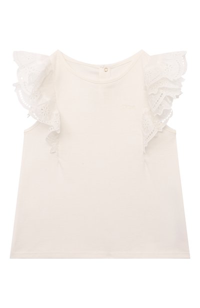 Хлопковый топ CHLOÉ, арт. C20042/2A-5A