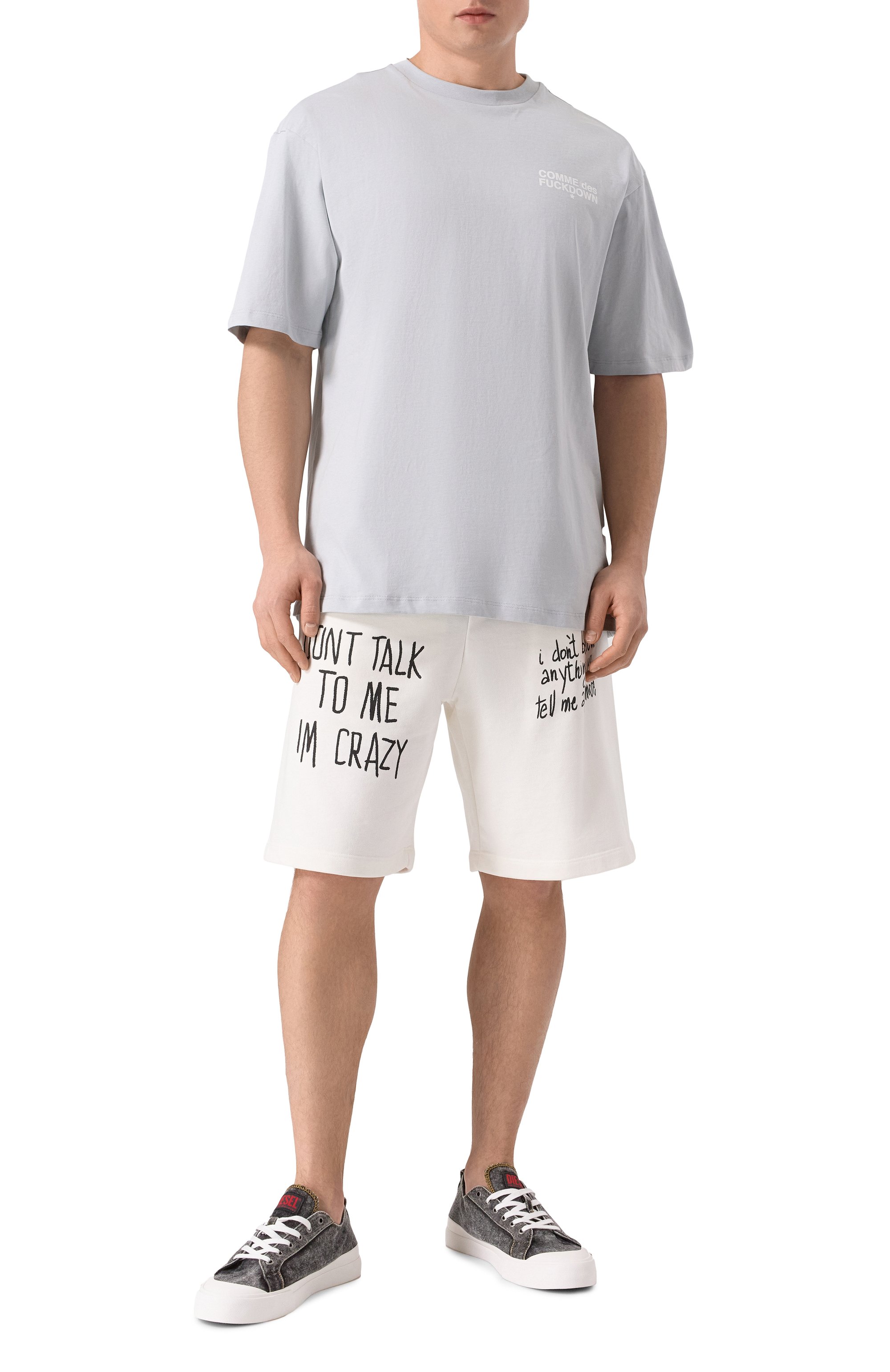 Хлопковая футболка COMME DES FUCKDOWN, арт. CFABM01506, фото 2