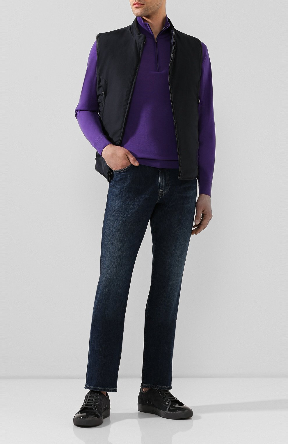 Замшевые кеды LANVIN, арт. FM-SKDBB1-VBAL-P15, фото 2