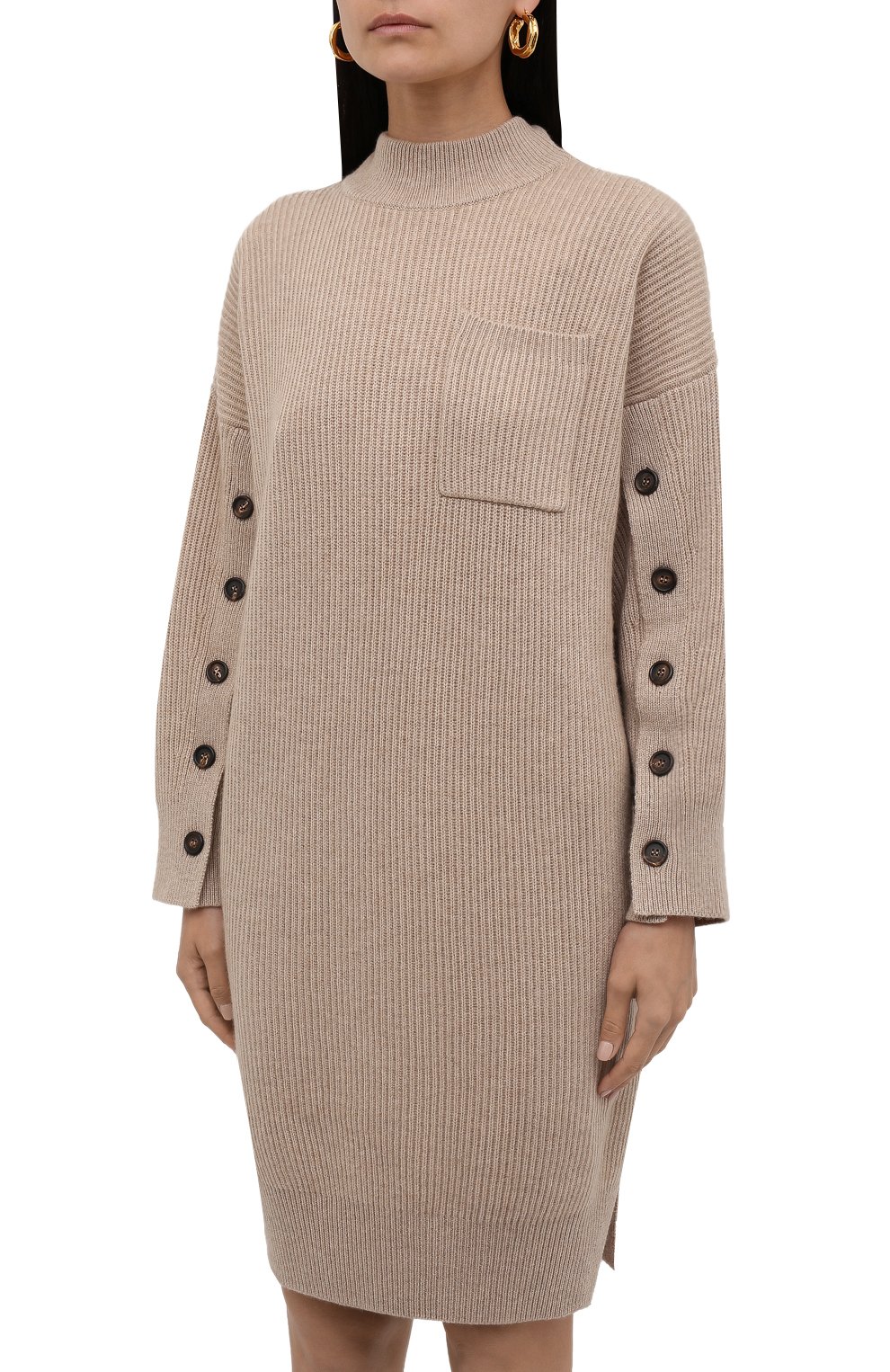 Кашемировое платье BRUNELLO CUCINELLI, арт. M12714A94, фото 3