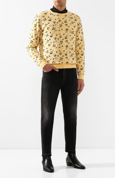 Хлопковый свитшот SAINT LAURENT, арт. 588128/YBLC2, фото 2