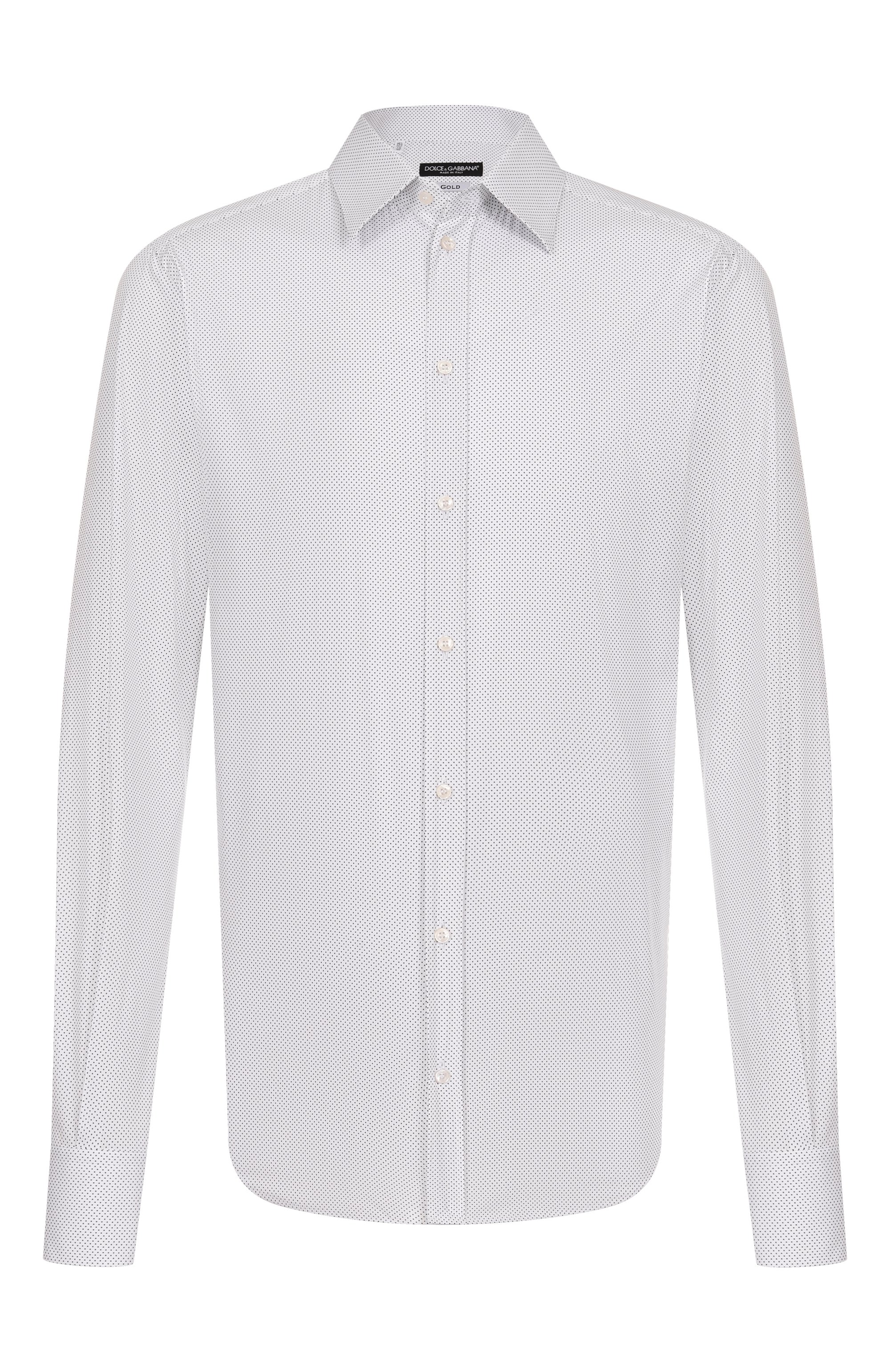 Хлопковая сорочка DOLCE & GABBANA, арт. G5KH7T/FMRB0, фото 1