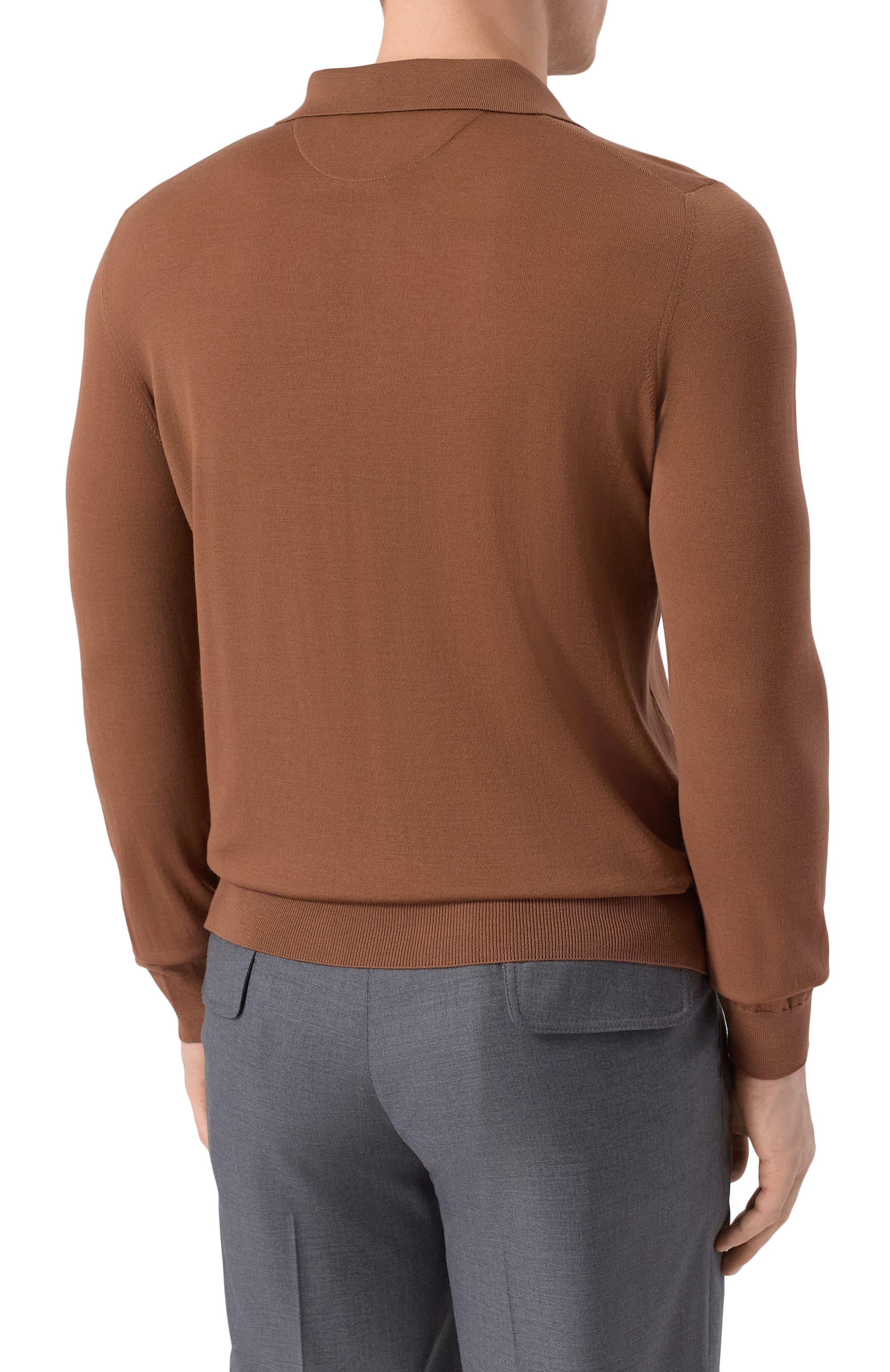 Шерстяное поло ZILLI, арт. KBP001M0202VLIP00, фото 4