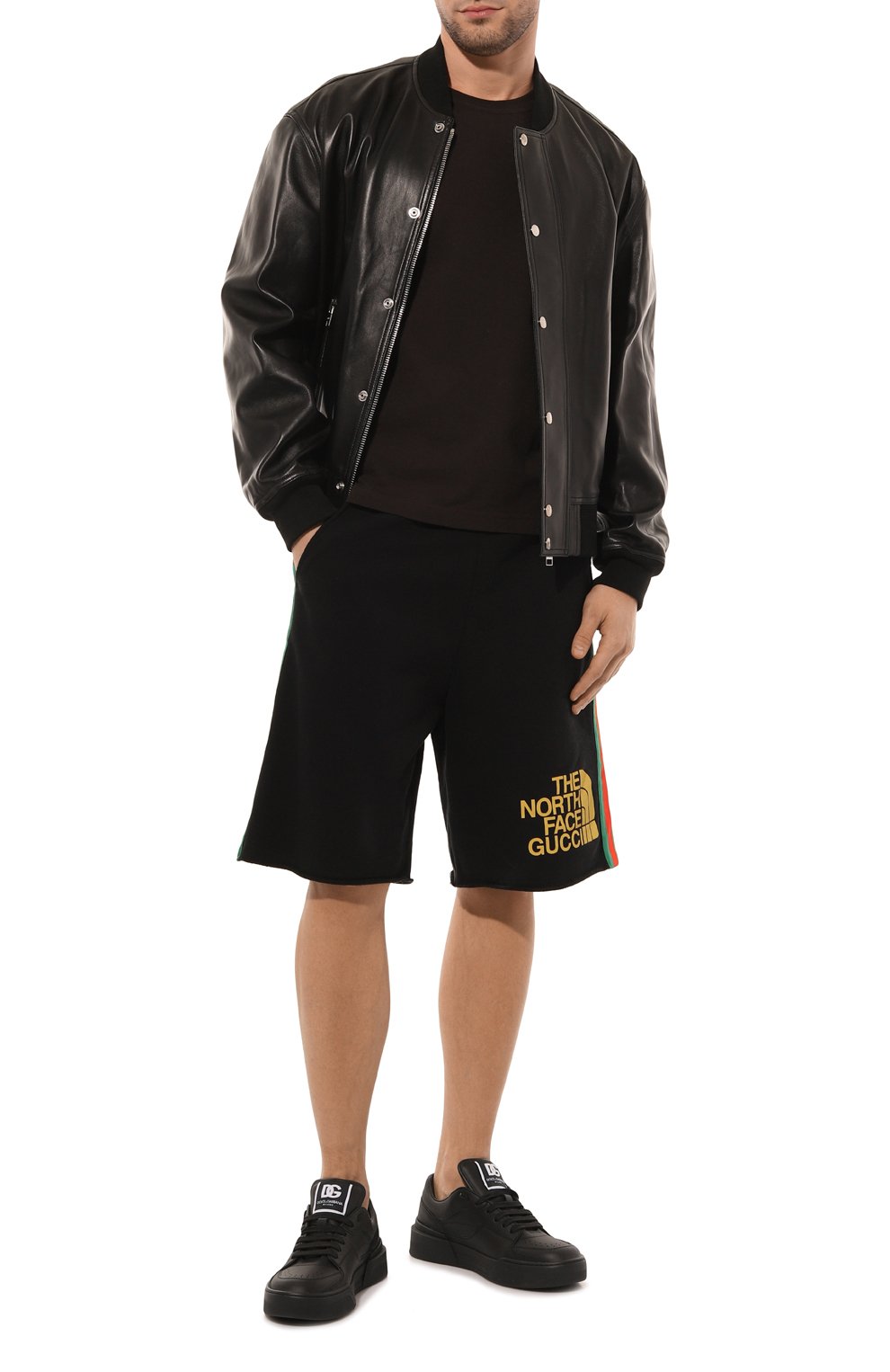 Хлопковые шорты the north face x gucci GUCCI, арт. 651727 XJDIP, фото 2