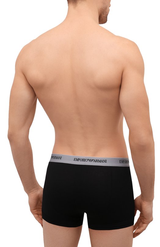 Комплект из трех хлопковых боксеров Emporio Armani 111357/CC717 Разноцветный  111357/CC717 Фото 7