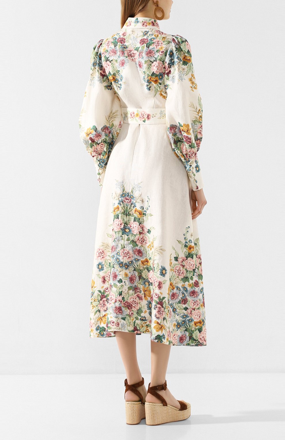 Льняное платье ZIMMERMANN, арт. 8181DWAV, фото 4