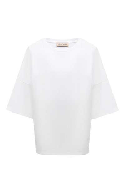 Женская хлопковая футболка ALEXANDRE VAUTHIER, арт. 211TS1400B 1229B-204